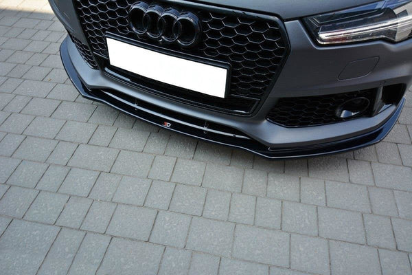 FOR AUDI - RS7 - FACELIFT - FRONT SPLITTER - V1