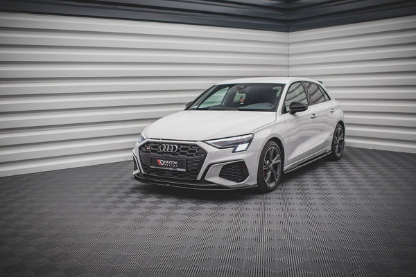 FOR AUDI - S3 / A3  - S-LINE - 8Y - FRONT SPLITTER - V1