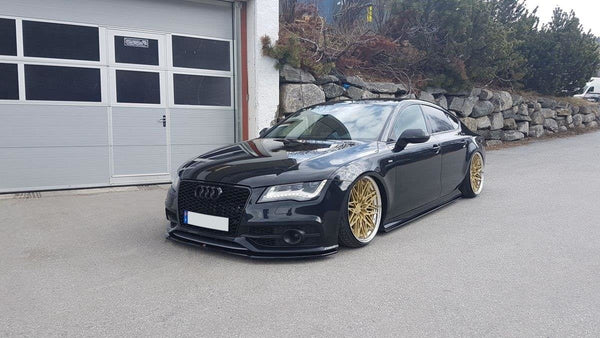 FOR AUDI - A7 S7 - S-LINE - PREFACE - FRONT SPLITTER - V1