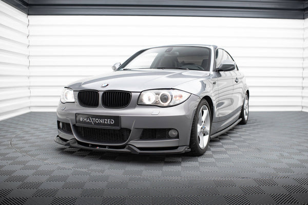 FOR BMW - 1 SERIES - M-PACK E82 - FRONT SPLITTER - V1