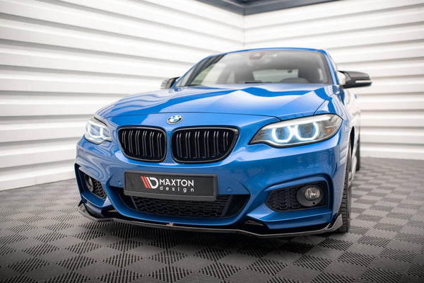 FOR BMW - 2 MPACK - F22 -  FRONT SPLITTER - V1