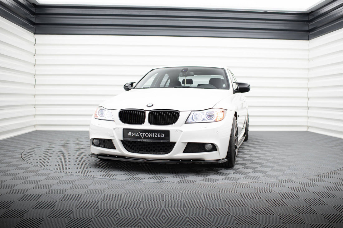 Front Splitter V.1 suitable for BMW 3 Sedan / Touring M-Pack E90 / E91 Facelift