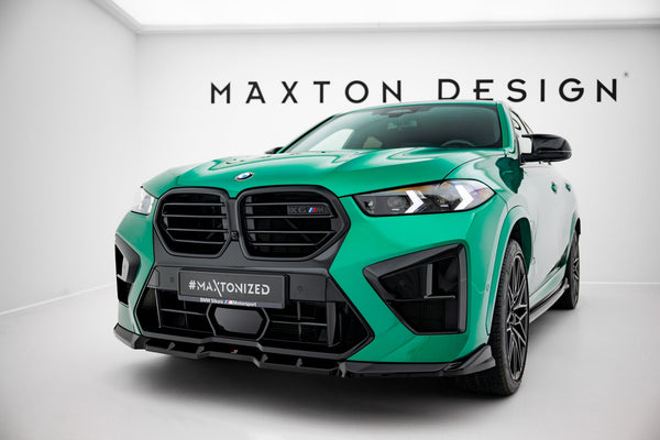 FOR BMW - X6 M F96 FACELIFT - FRONT SPLITTER - V1