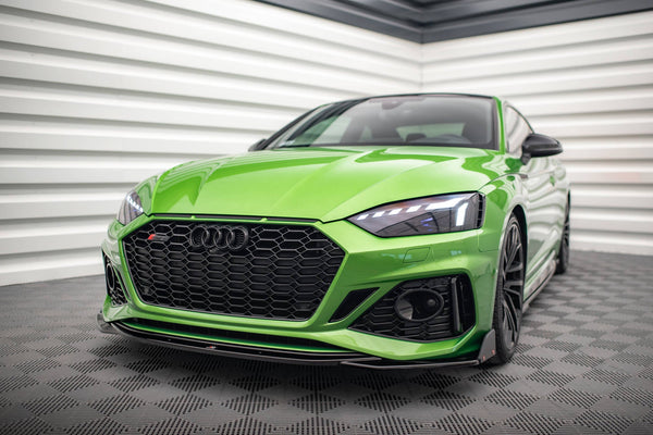 FOR AUDI - B9 - RS5 - COUPE / SPORTBACK - FACELIFT - FRONT SPLITTER - V1 + WINGS