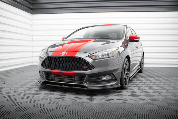 FOR FORD FOCUS - MK3 ST - FACELIFT - FRONT SPLITTER - V1