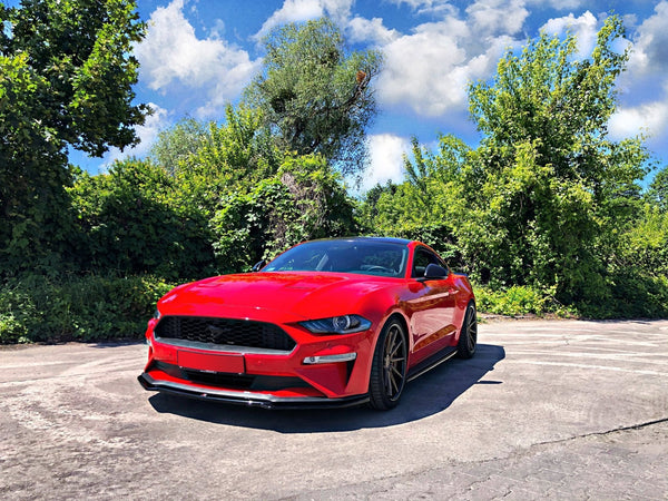 FOR FORD MUSTANG - MK6 FACELIFT - FRONT SPLITTER - V1