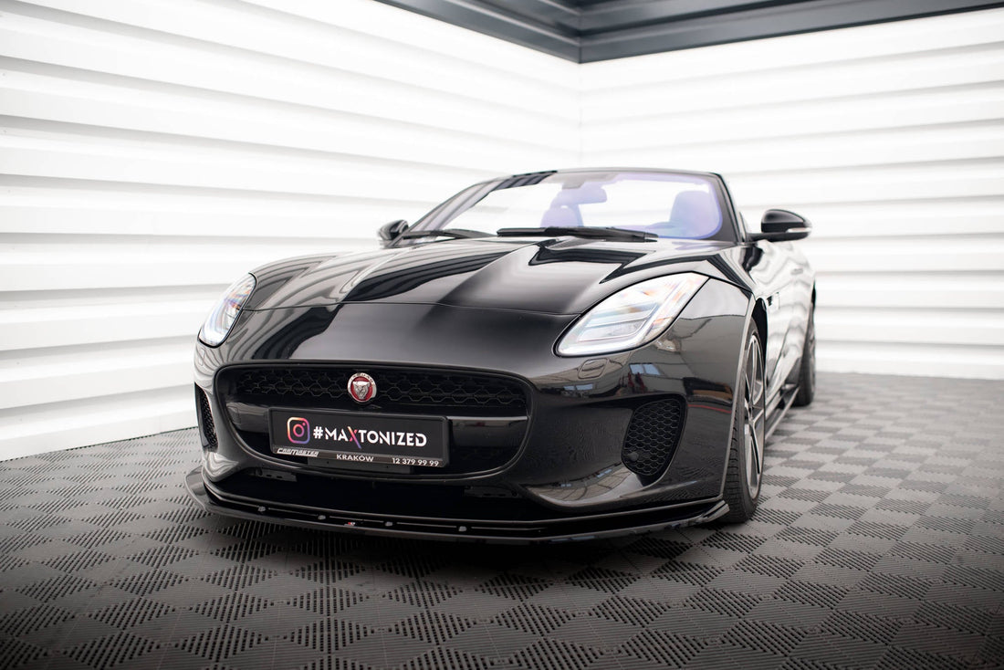 Front Splitter V.1 suitable for Jaguar F-Type X152 Facelift