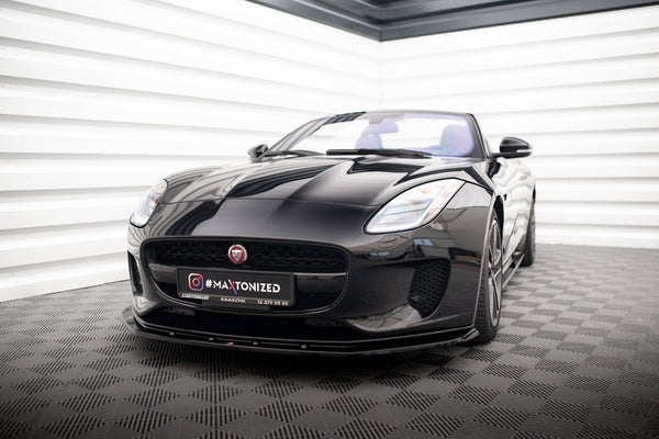 FOR JAGUAR - F-TYPE - MK1 - FRONT SPLITTER - V1 - FACELIFT