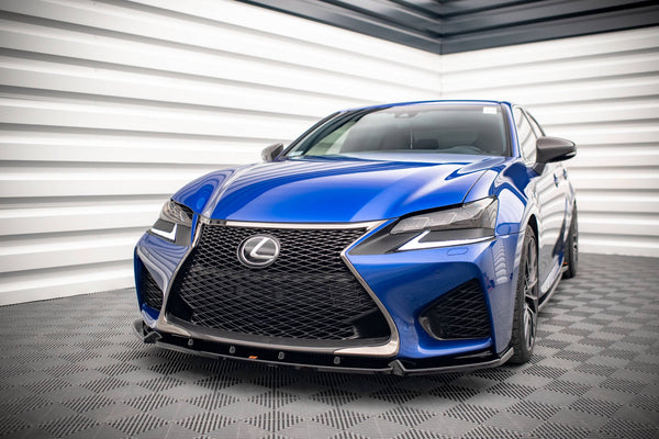 FOR LEXUS - GS - F - MK4 - FACELIFT - FRONT SPLITTER - V1