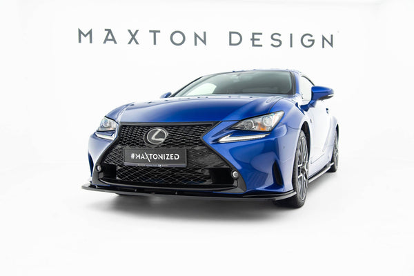 FOR LEXUS - RC MK1 - FRONT SPLITTER - V1