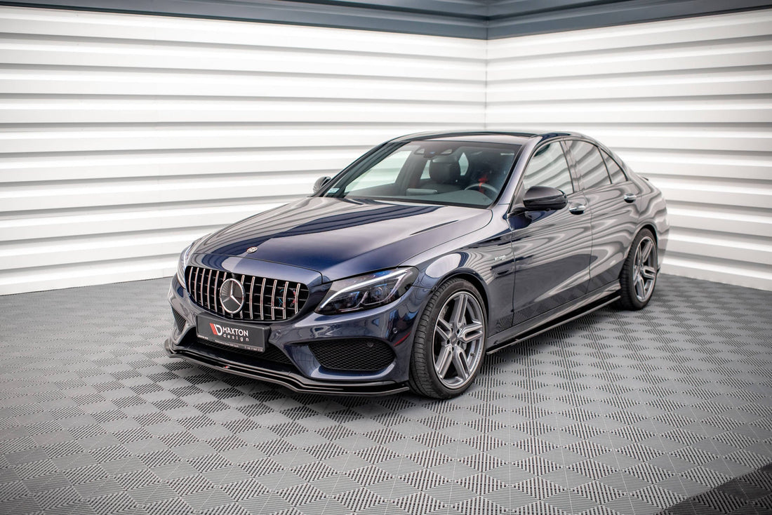 Front Splitter V.1 suitable for Mercedes-AMG C 43 / AMG-Line W205
