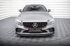 FOR MERCEDES - AMG C43 - COUPE/ SEDAN C205/ W205 - FACELIFT - FRONT SPLITTER - V1 (OEM PERFORMANCE LIP)