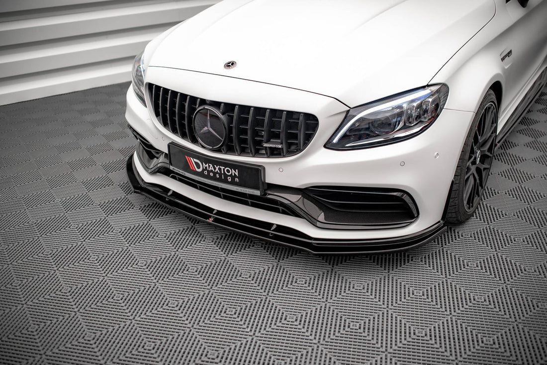 Front Splitter V.1 suitable for Mercedes-AMG C63 Coupe AMG Aero Pack C205 Facelift