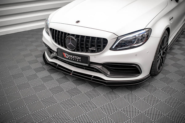 FOR MERCEDES-AMG - C63S - COUPE - C205 - FACELIFT - FRONT SPLITTER - V1