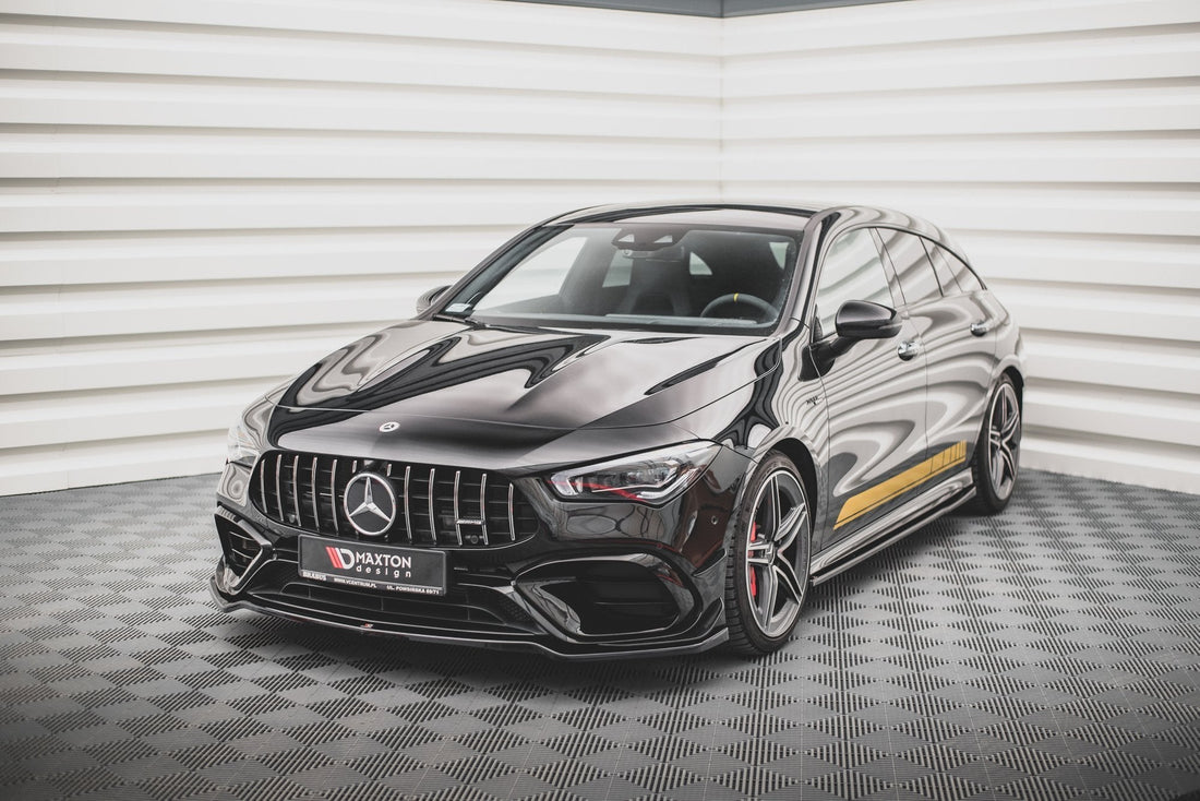 Front Splitter V.1 suitable for Mercedes-AMG CLA 45 Aero C118