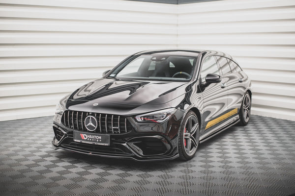 FOR MERCEDES - CLA - 45 AMG - AERO - C118 - FRONT SPLITTER - V1