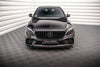FOR MERCEDES - C-CLASS - C43 AMG COUPE / SEDAN - W205 / C205 - FACELIFT - FRONT SPLITTER - V1