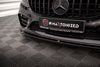 FOR MERCEDES - C-CLASS - C43 AMG COUPE / SEDAN - W205 / C205 - FACELIFT - FRONT SPLITTER - V1