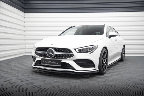 FOR MERCEDES - BENZ - CLA AMG-LINE C118 - FRONT SPLITTER - V1