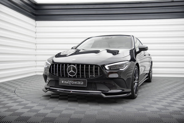 FOR MERCEDES - BENZ - CLA COUPE C118 - FRONT SPLITTER - V1