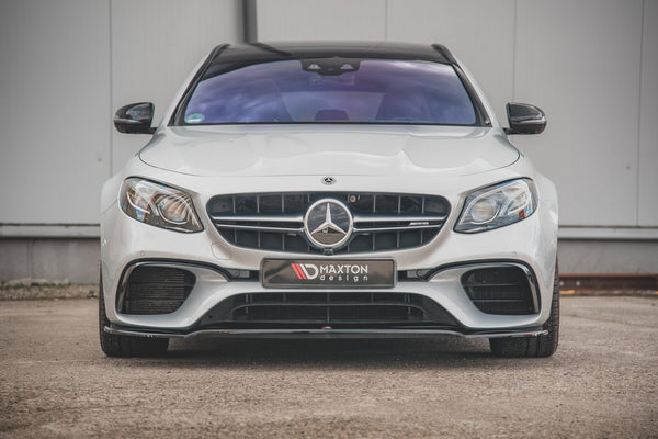 FOR MERCEDES - E - CLASS - E63 AMG - W213 / S213 - FRONT SPLITTER - V1