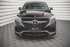 FOR MERCEDES-BENZ - GLE COUPE / SUV 63 AMG C292 / W166 - FRONT SPLITTER - V1