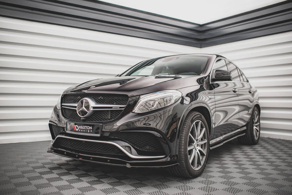 FOR MERCEDES-BENZ - GLE COUPE / SUV 63 AMG C292 / W166 - FRONT SPLITTER - V1