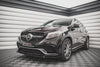 FOR MERCEDES-BENZ - GLE COUPE / SUV 63 AMG C292 / W166 - FRONT SPLITTER - V1
