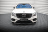 FOR MERCEDES - BENZ S  - AMG-LINE -  W222 FACELIFT - FRONT SPLITTER - V1