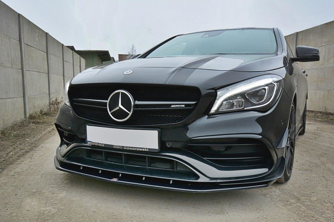 Front Splitter V.1 suitable for Mercedes CLA A45 AMG C117 Facelift