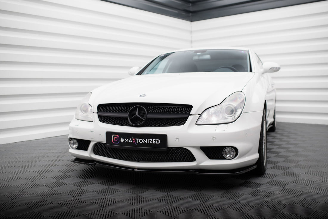 Front Splitter V.1 suitable for Mercedes CLS C219 55AMG