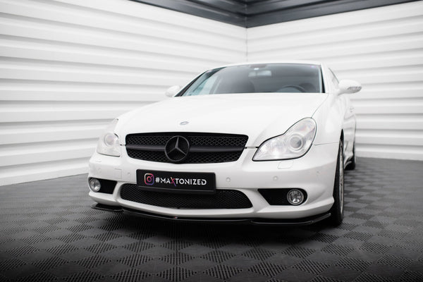 FOR MERCEDES - CLS 55 AMG - W219 - FRONT SPLITTER - V1