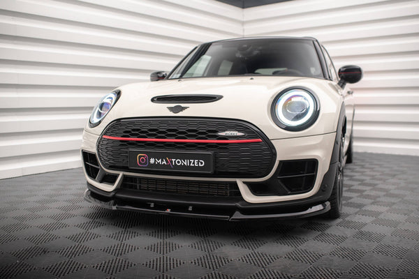 FOR MINI - COOPER - CLUBMAN - JOHN COOPER WORKS - F54 - FRONT SPLITTER - V1 - FACELIFT
