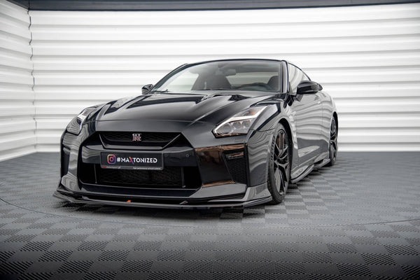 FOR NISSAN - GTR R35 - FACELIFT - FRONT SPLITTER - V1