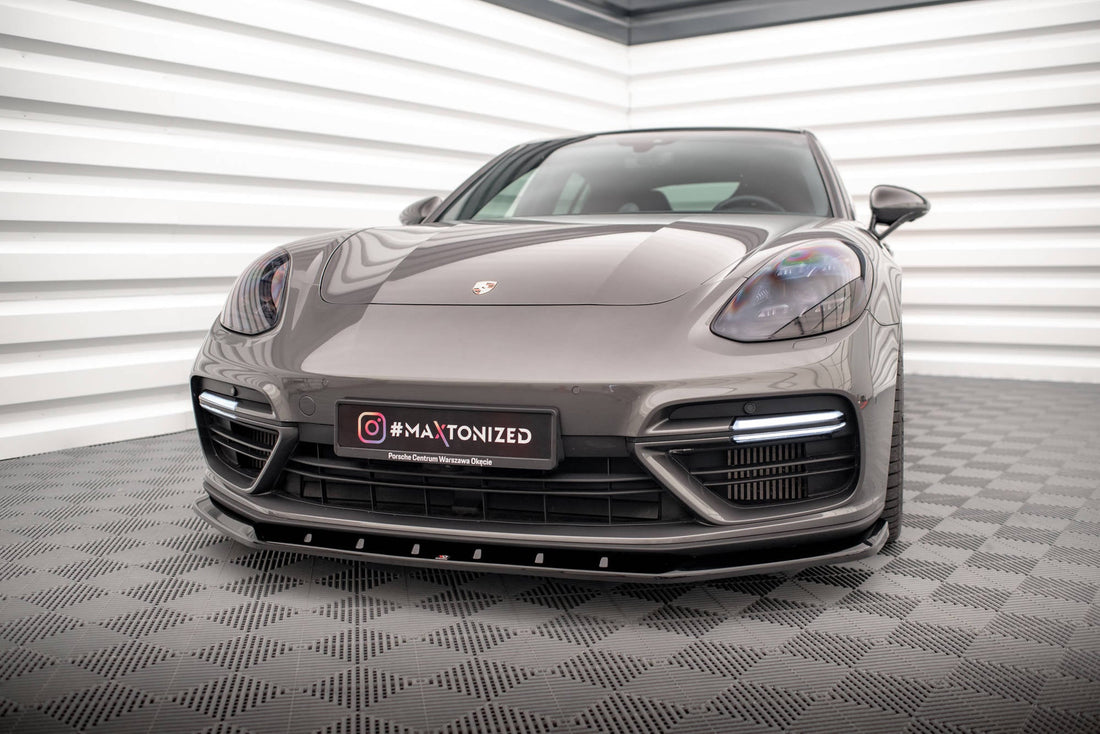 Front Splitter V.1 suitable for Porsche Panamera Turbo S E-Hybrid