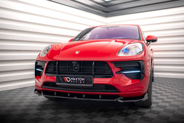 FOR PORSCHE - MACAN GTS/ SPORT DESIGN - MK1 FACELIFT - FRONT SPLITTER - V1