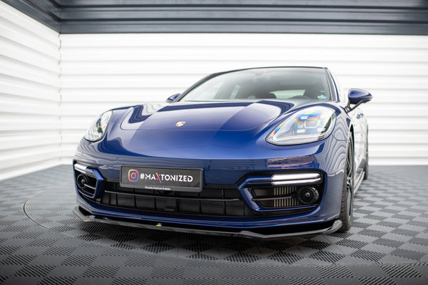 FOR PORSCHE - PANAMERA - E-HYBRID 971 - FACELIFT - FRONT SPLITTER - V1