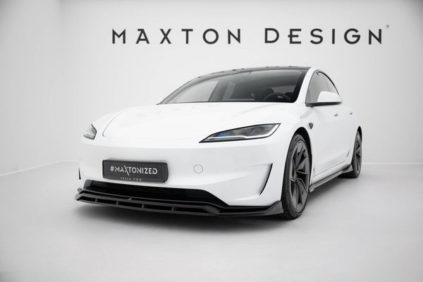 FOR TESLA - MODEL 3 PERFORMANCE - FACELIFT - FRONT SPLITTER - V1