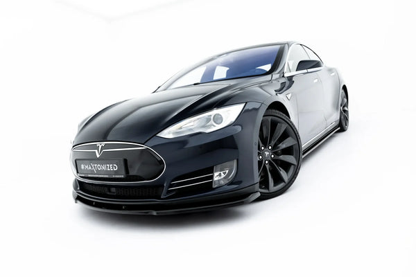 FOR TESLA - MODEL S MK1 - FRONT SPLITTER - V1