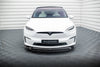 FOR TESLA - MODEL X - MK1 FACELIFT - FRONT SPLITTER - V1