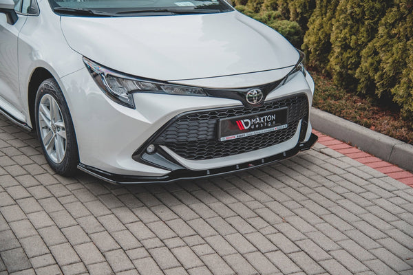 FOR TOYOTA - COROLLA XII HATCHBACK / SPORTS - FRONT SPLITTER - V1