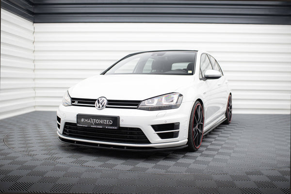 FOR VOLKSWAGEN - MK7 GOLF R - FRONT SPLITTER - V1