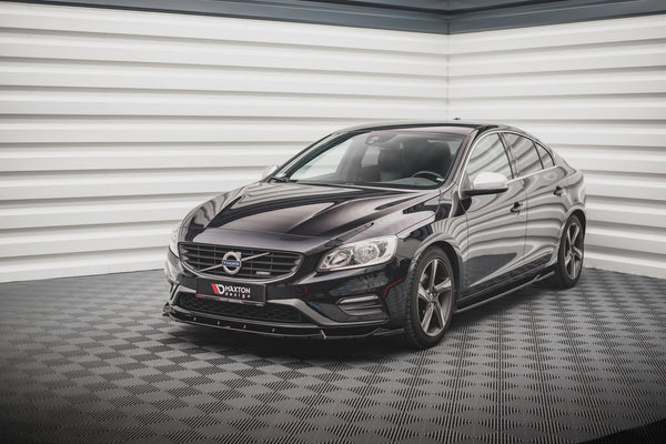 FOR VOLVO - S60 MK2 FACELIFT - R DESIGN - FRONT SPLITTER - V1