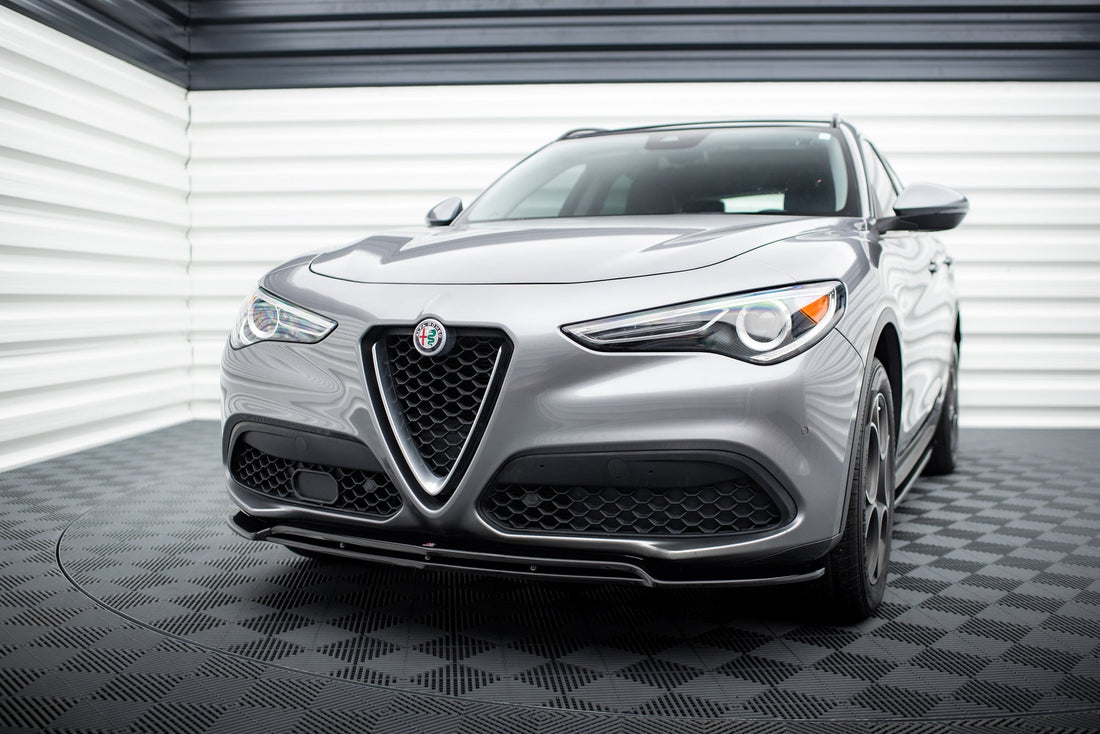 Front Splitter V.2 suitable for Alfa Romeo Stelvio Mk1