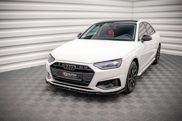 FOR AUDI - A4 - B9.5 - FRONT SPLITTER - V2 - FACELIFT