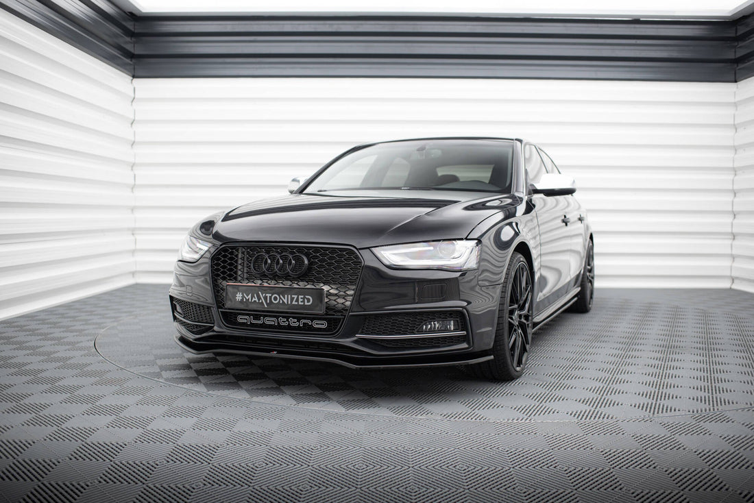Front Splitter V.2 suitable for Audi A4 S-Line / S4 B8 Facelift