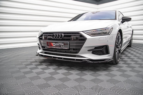 FOR AUDI - C8 - A7 - FRONT SPLITTER - V2