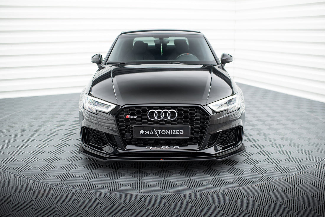 Front Splitter V.2 suitable for Audi RS3 Sedan 8V Facelift