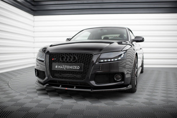 FOR AUDI - A5/S5/B8 - S-LINE - FRONT SPLITTER - V2