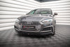 FOR AUDI - A5 B9 - S-LINE - FRONT SPLITTER - V2 - COUPE / SPORTBACK